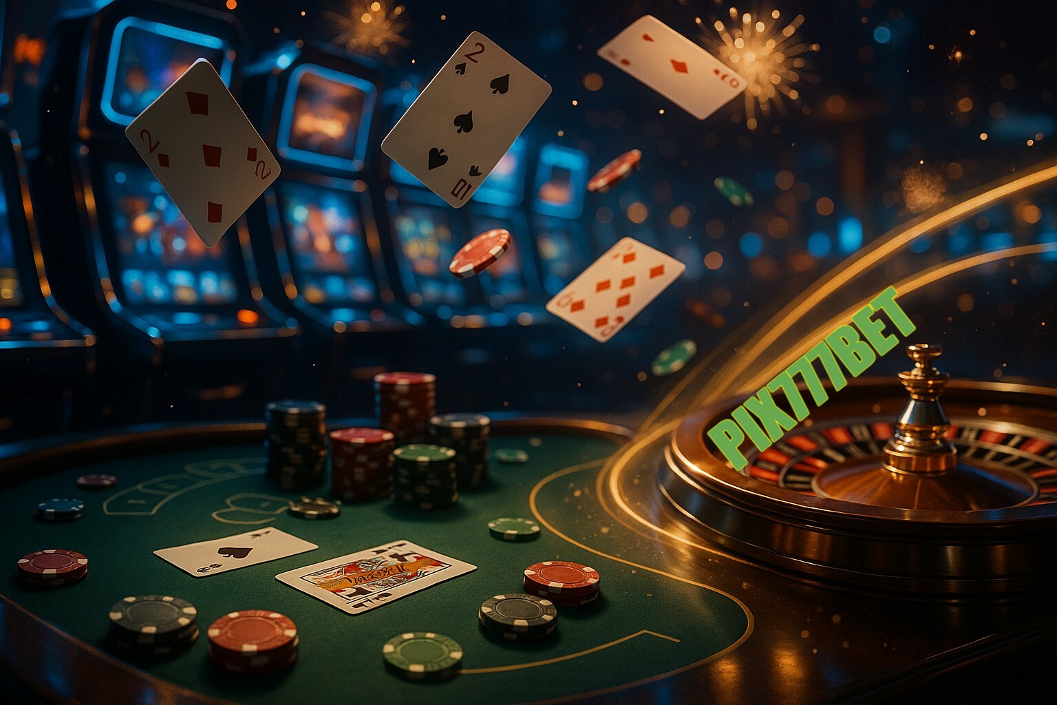 Jogos emocionantes no PIX777BET