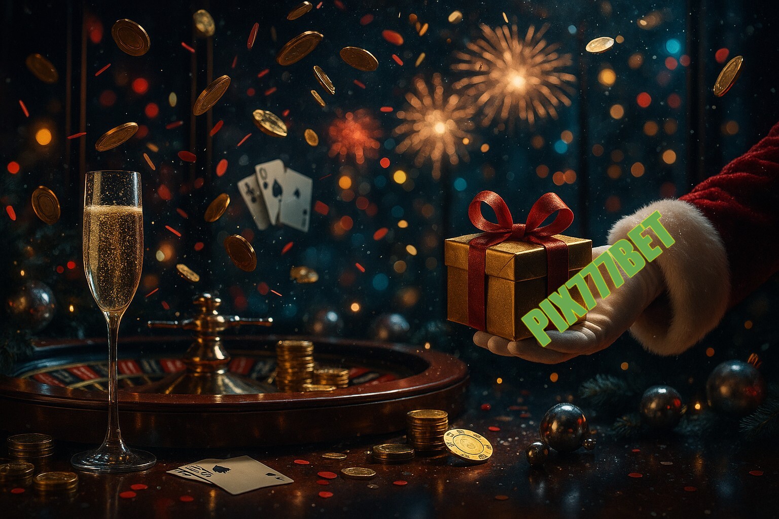Promoções de Ano Novo no PIX777BET